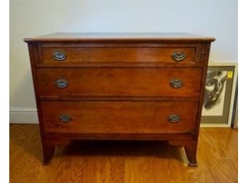 Period Chippendale Secretary Base As Chest