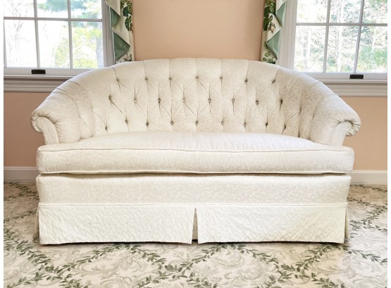 An Upholstered Causeuse