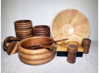 Dansk And More Teak Wood Servingware