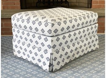 A Rolling Ottoman By JRS Furniture