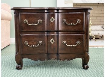 A Vintage French Provincial Style Nightstand By Henredon