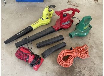 Assorted Leaf Blowers
