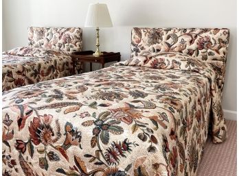 Twin Bedding In William Morris Fabric
