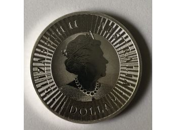 2021 1 Ounce .9999 Silver Australian Kangaroo Dollar Coin