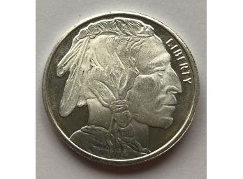 Copy Of Buffalo Half Dollar 'Marked On Half Oz .999 Fine Silver'