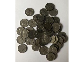 46 Jefferson Nickels (Pot Luck) Not Looked Through