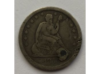 1855 Liberty Seated Variety 3, Arrows At Date, No Rays (Picture Not Great)