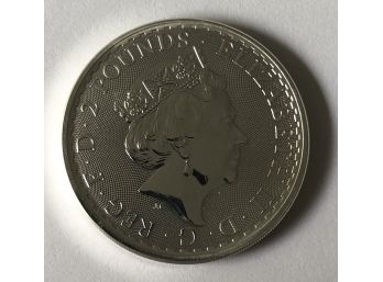 2020 Britannia 1 Ounce .999 Silver Elizabeth II (Beautiful Coin)