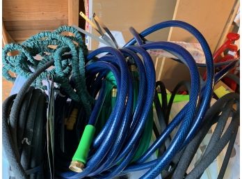 Lot Of Garden Hoses - 5 Some New