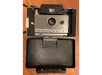 Vintage Polaroid Land Camera With Cover 8x5 Untested