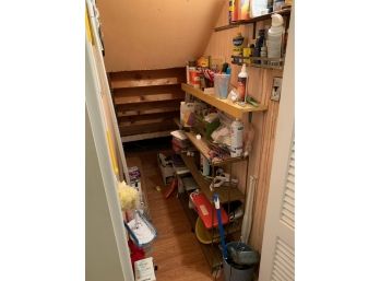 Entire  Contents Of Utility Closet Except  Fooring And Other Items Related To The House