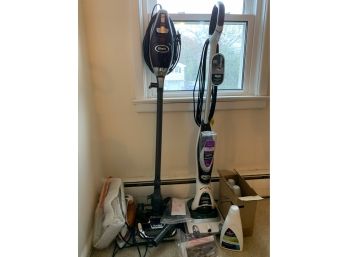 Lot Of Carpet Steamer, Iron, Vacuum & Accessories Look At Photos And Details