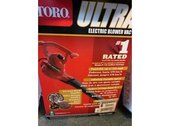 Toro Ultra Electric Blower Model 51609