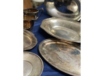 Lot Of Silver Plate