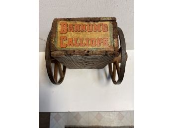 1876 Barnum Circus Calliope Toy  Wagon Musical Souvenir