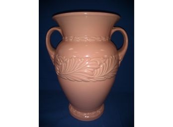 Vintage Pink Double Handled Abingdon Vase