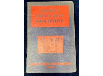 1943 'ALLIED'S RADIO DATA HANDBOOK'