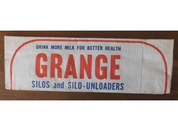 Clean Old 'GRANGE' Advertising Cap, Farm Products
