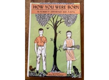 Amazing Book 'HOW YOU WERE BORN', Retains Original Dust Jacket, SUPER WELL ILLUSTRATED