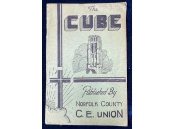 1939 'THE CUBE', Political Publication