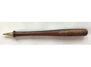 Louisville Slugger Mechanical Pencil, 100 Year Anniversary, YOERG'S GARAGE, Holyoke, Mass.