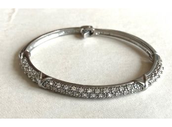 Sparkly Silvery Rhinestone Bracelet