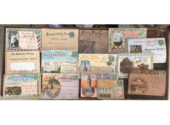 THIRTEEN 1920's Post Card Folders, These Are Cool!