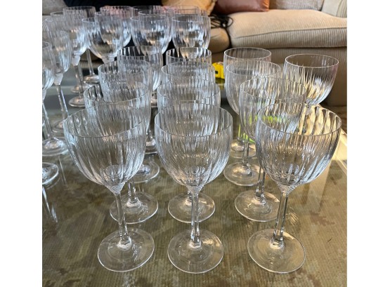 13 Villeroy & Boch Crystal Wine Glasses