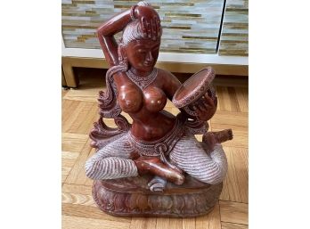 Hindu Devi Goddess Stone Statue