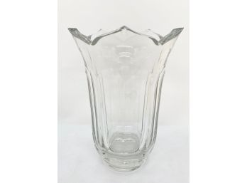 Vintage Cartier Crystal Vase