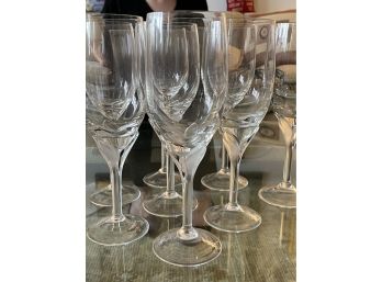 9 Rosenthal Crystal Wine Glasses