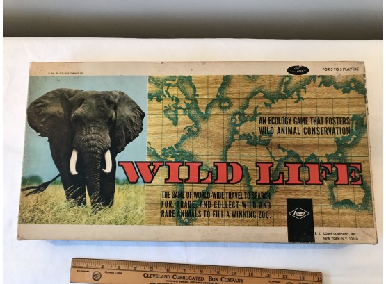 Wild Life Board Game -- 1970s