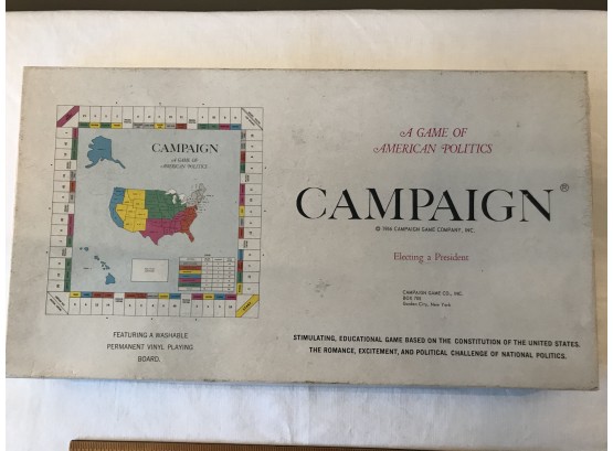 Campaign Board Game -- 1966