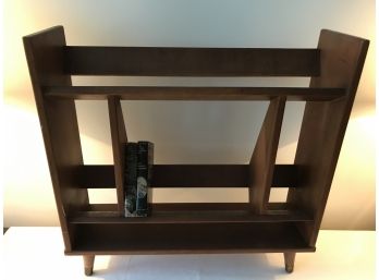 Wooden Two-tier Bookshelf