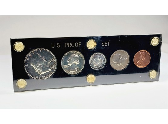 1960 Silver Proof Set In Capitol Holder