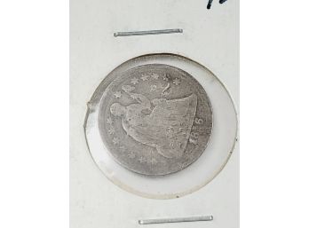 1856 Seated Silver Half Dime (165 Year Old)