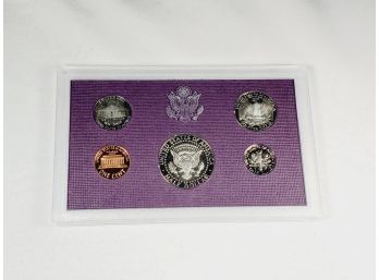 1989 Proof Set In Original Government Packaging  With Cert.