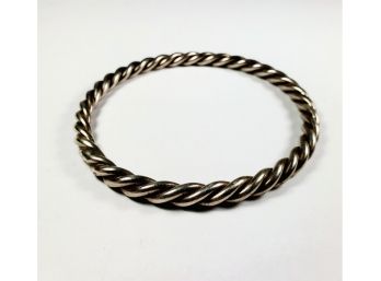 Fabulous Heavy Sterling Silver  Spiral Cuff Bracelet   38.9 Grams