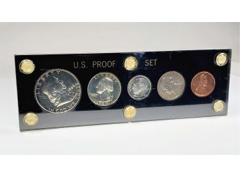 1960 Silver Proof Set In Capitol Holder