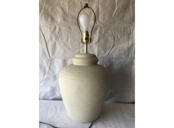 Vintage Mid-Century Modern MCM Art Pottery Lamp