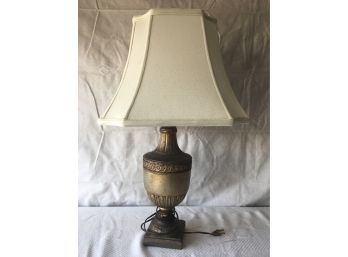 Vintage Plaster Base Table Lamp.
