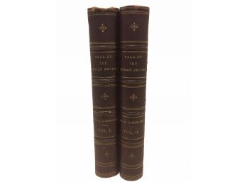 Antique Vintage Books - The Fall Of The Roman Empire In 2 Volumes, Dated 1834
