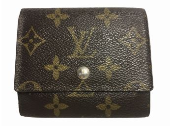 Vintage Used Louis Vuitton Malletier Credit Card / Photograph Case / Holder
