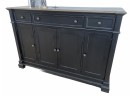 Black Painted Dining Room Buffet  From Emerald House Furnishings  58' X 18' X  39'