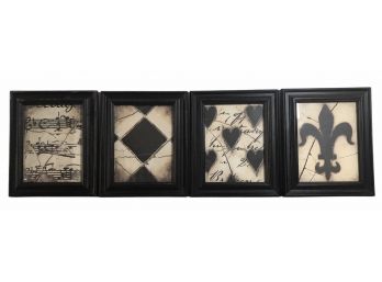 Set Of Four Z Gallery Framed Prints