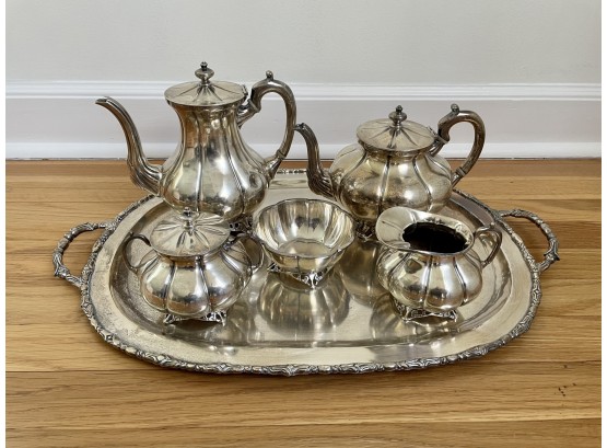 Sterling Silver Complete Coffee Service Marked Sanborns (Mexico)