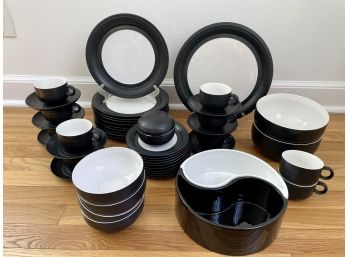 'Image' By Hornsea (England) Dramatic Black & White Tableware