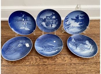 Vintage Bing & Grondahl And Royal Copenhagen Decorative Christmas Plates