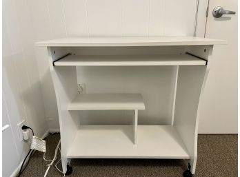 Small White Computer Desk