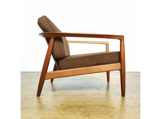 60s Folke Ohlsson For Dux Sweden Teak Lounge Chair